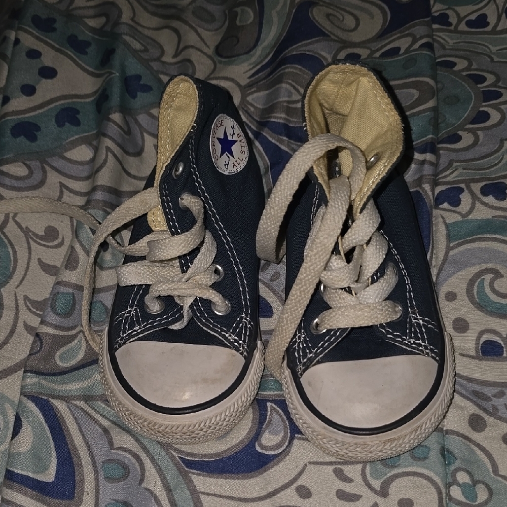 Converse Kids' Navy Blue Sneakers